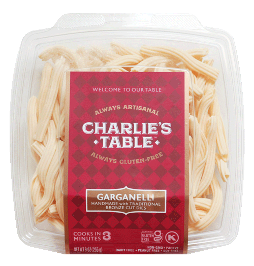 Gluten-Free Pasta Garganelli - Charlie's Table
