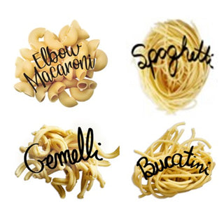Sampler #4: Elbow Macaroni, Bucatini, Gemelli and Spaghetti - Charlie's Table, Inc.